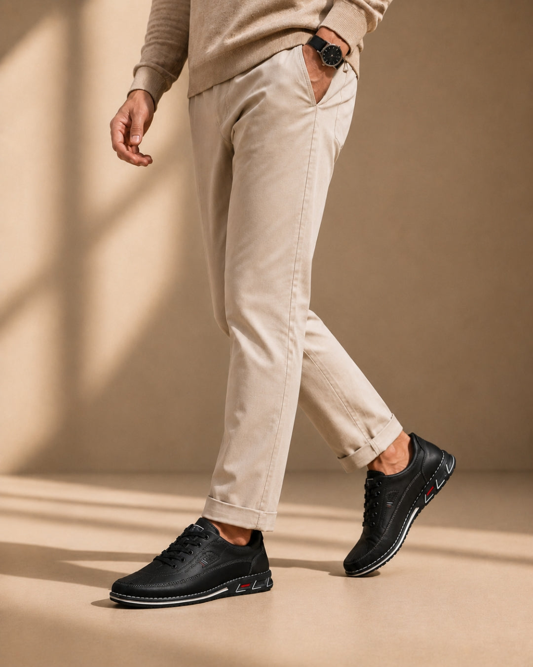 Montclair Runner | Minimalist Leather Sneaker