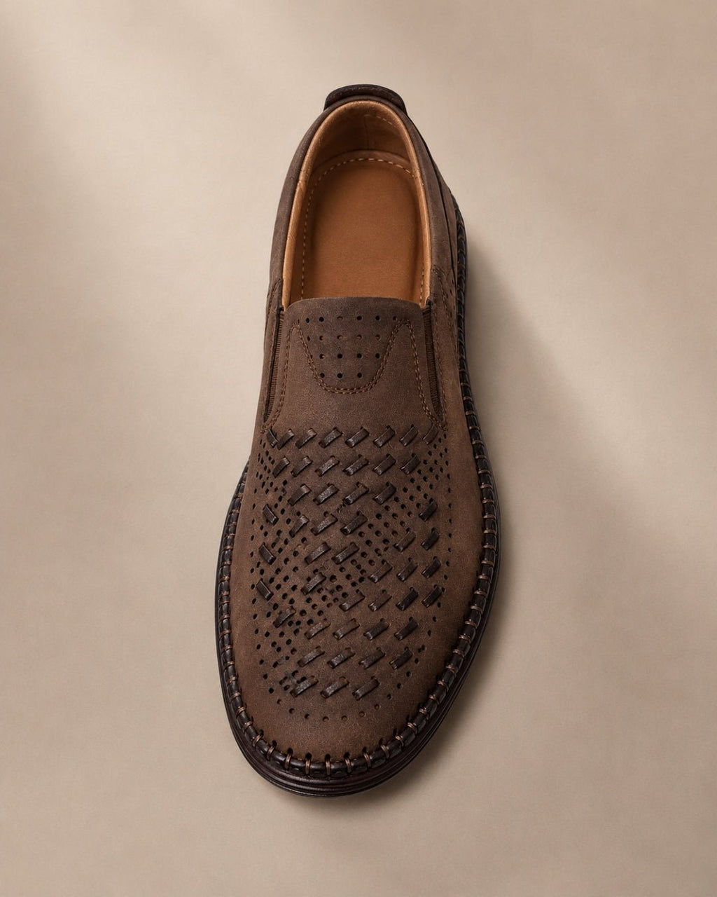 ARDELIO - Amalfi Slip-On | Italian Suede Slip-On - ARD-AMA-SLP-COG-7