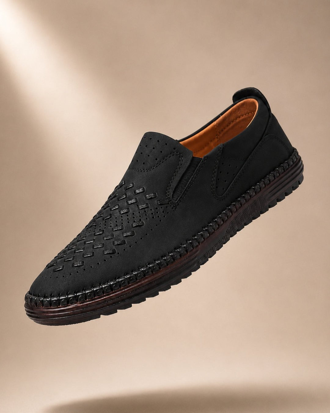 ARDELIO - Amalfi Slip-On | Italian Suede Slip-On - ARD-AMA-SLP-NOI-7
