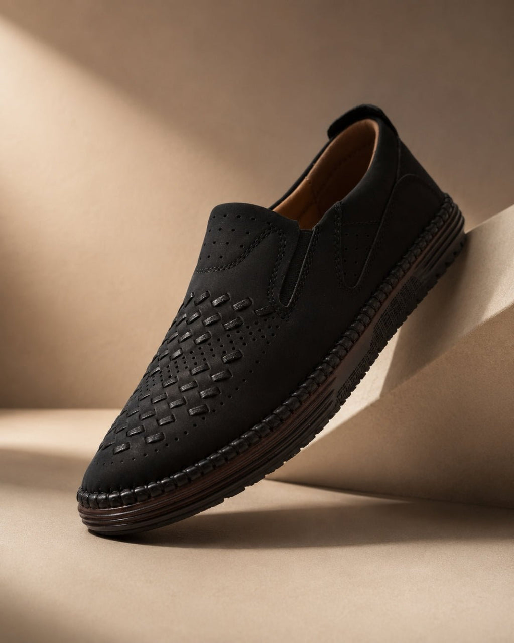 ARDELIO - Amalfi Slip-On | Italian Suede Slip-On - ARD-AMA-SLP-NOI-7