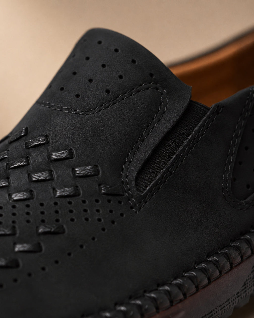 ARDELIO - Amalfi Slip-On | Italian Suede Slip-On - ARD-AMA-SLP-NOI-7