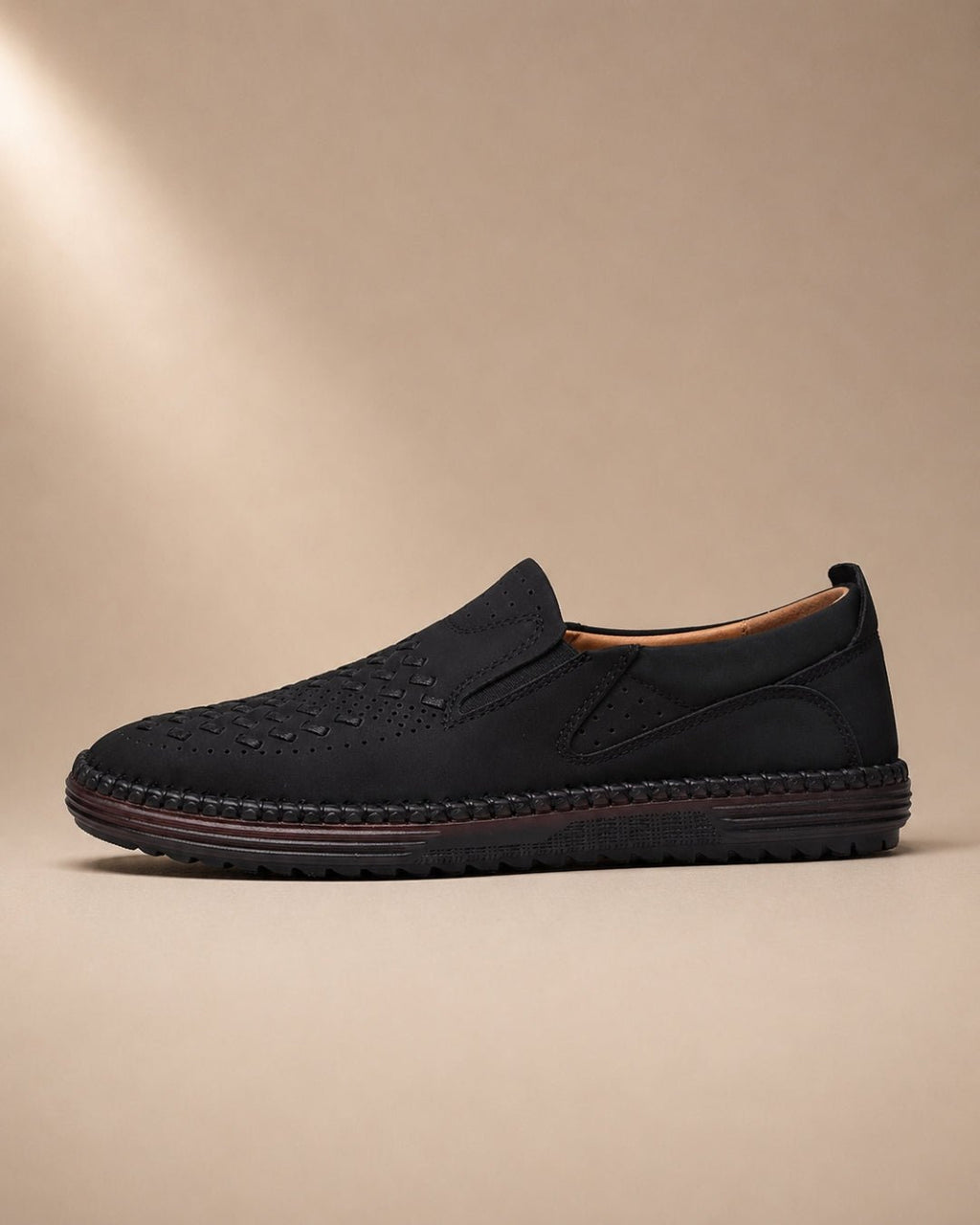 ARDELIO - Amalfi Slip-On | Italian Suede Slip-On - ARD-AMA-SLP-NOI-7