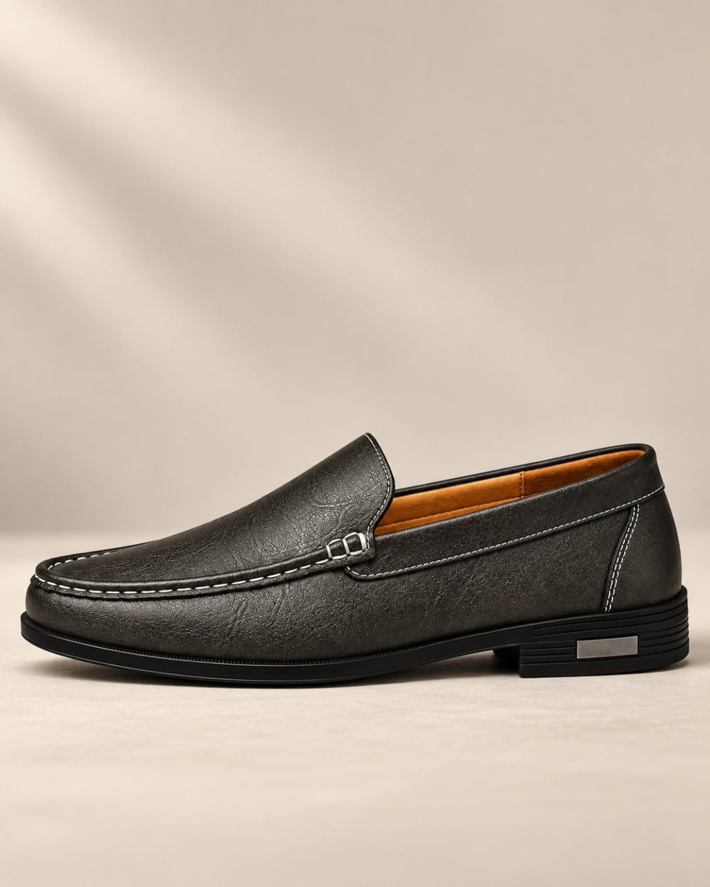 ARDELIO - Arezzo Loafer | Minimalist Leather Loafer - ARD-ARZ-GRA-7