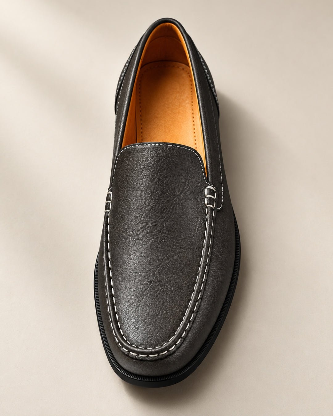 ARDELIO - Arezzo Loafer | Minimalist Leather Loafer - ARD-ARZ-GRA-7