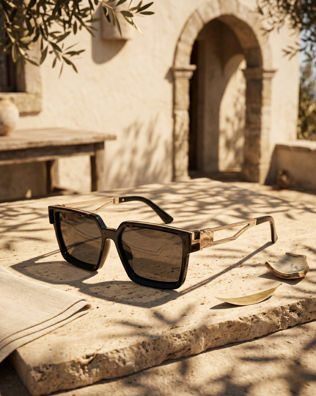 ARDELIO - Aurello Frame | Architectural Luxury Sunglasses - ARD-EYE-AUR-ANO