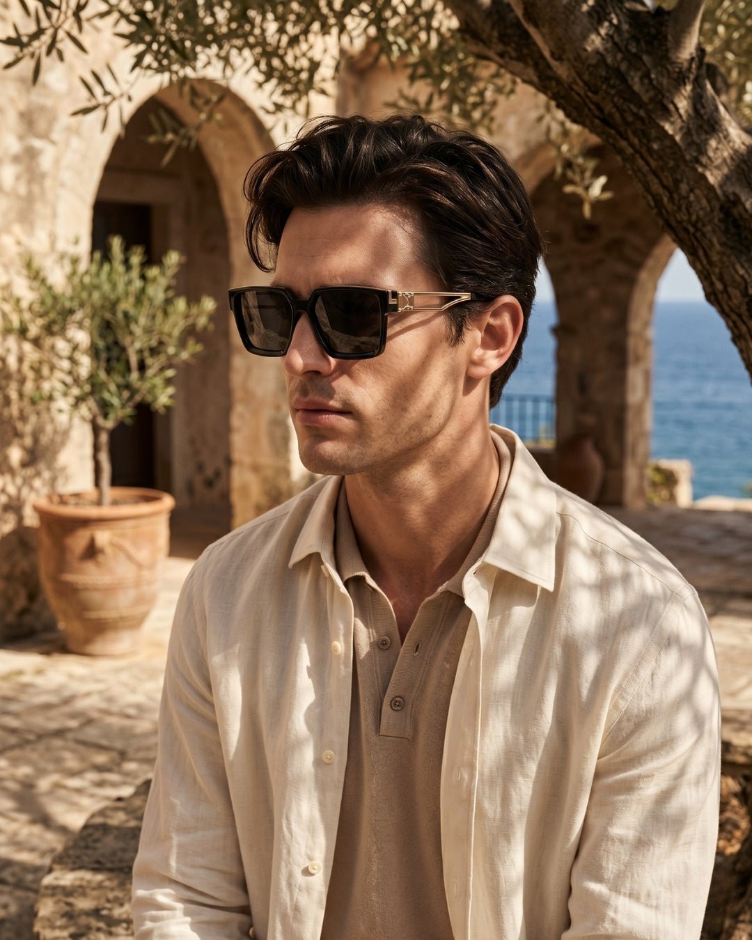 ARDELIO - Aurello Frame | Architectural Luxury Sunglasses - ARD-EYE-AUR-ANO
