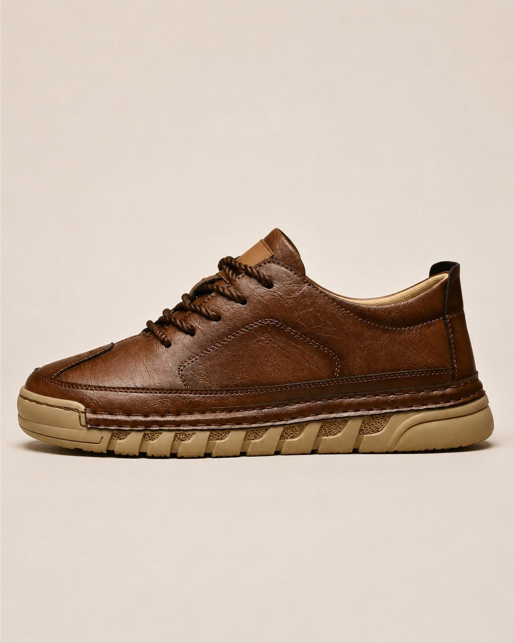 ARDELIO - Bromley Low | Casual Leather Sneaker - ARD-BRO-BUR-7