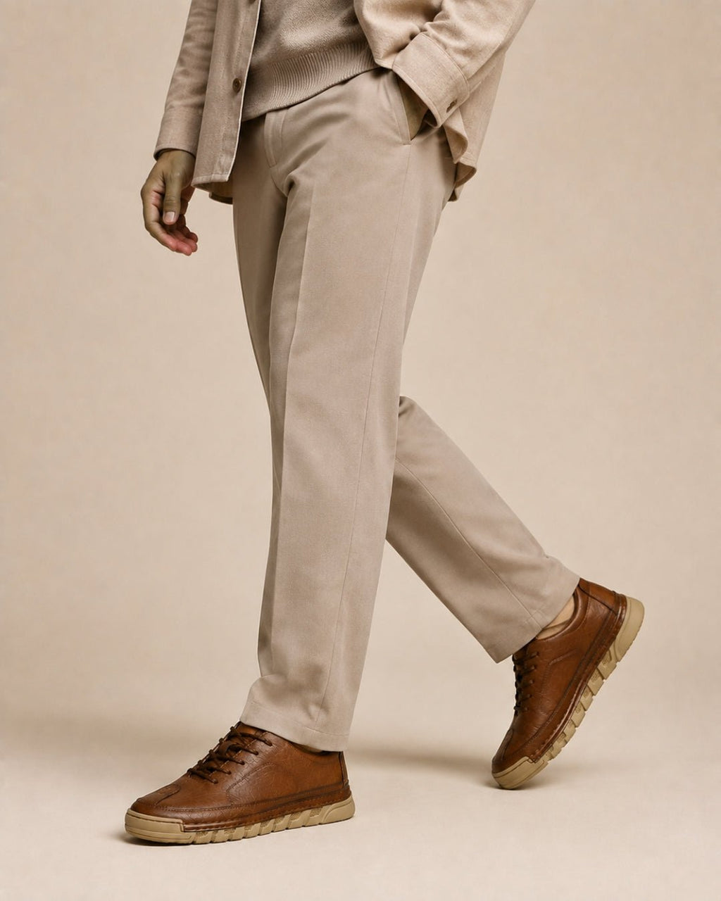 ARDELIO - Bromley Low | Casual Leather Sneaker - ARD-BRO-BUR-7