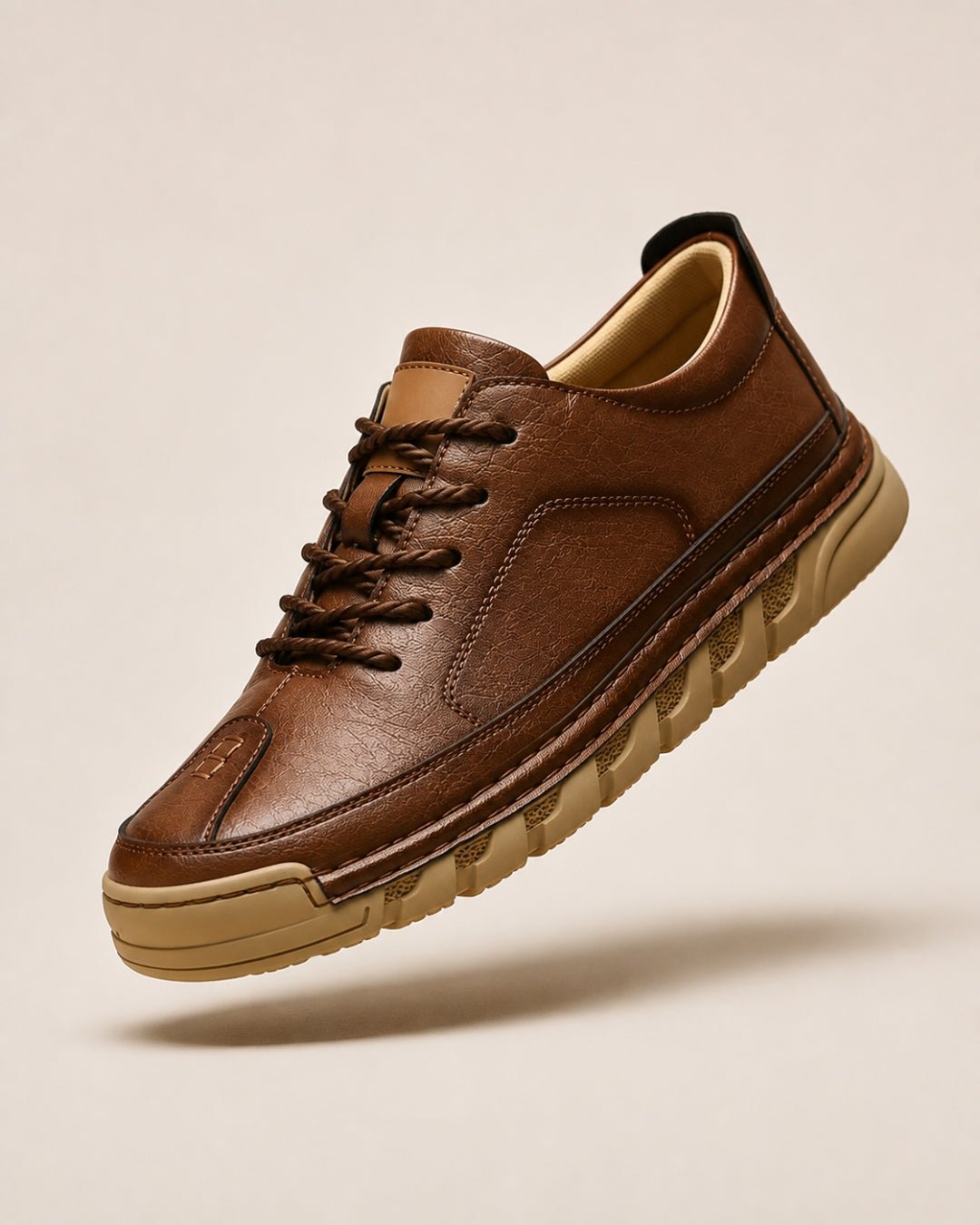 ARDELIO - Bromley Low | Casual Leather Sneaker - ARD-BRO-BUR-7