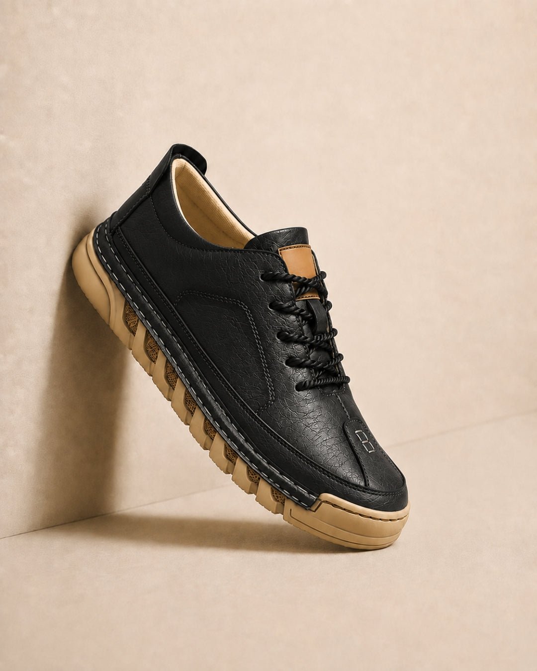 ARDELIO - Bromley Low | Casual Leather Sneaker - ARD-BRO-NOI-7