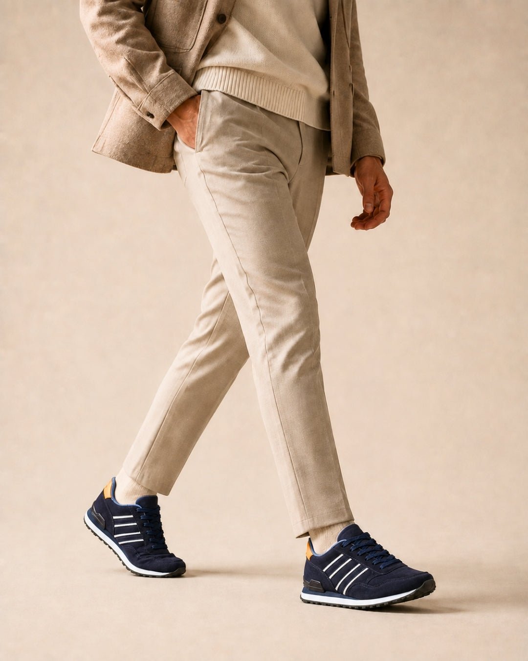 ARDELIO - Cavaro Runner | Retro Suede Sneaker - ARD-CAV-NOC-7