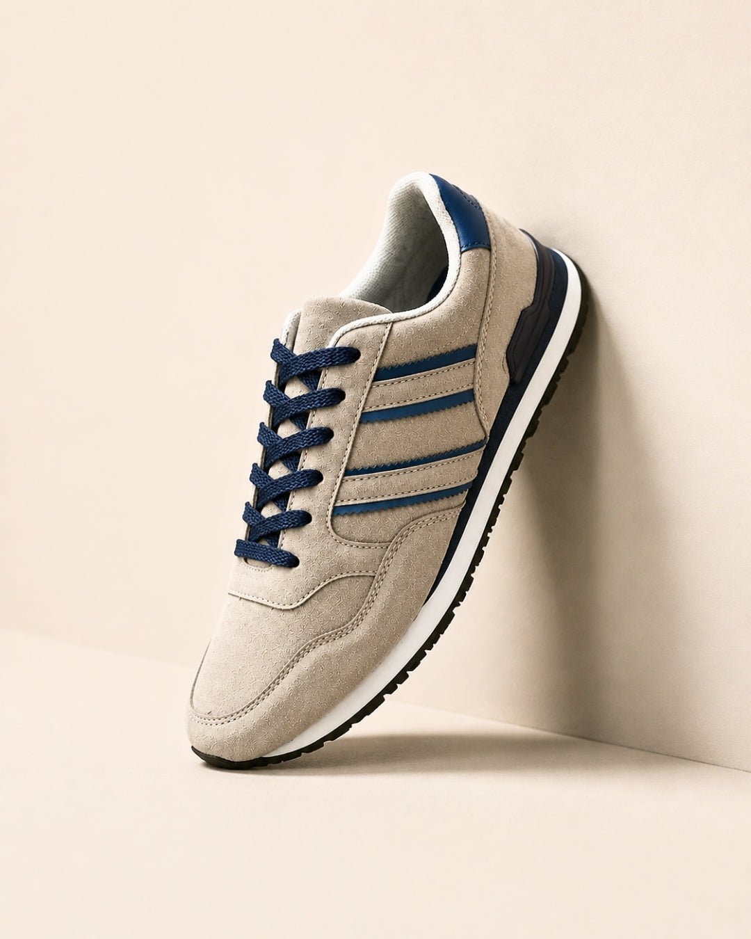 ARDELIO - Cavaro Runner | Retro Suede Sneaker - ARD-CAV-SIL-7