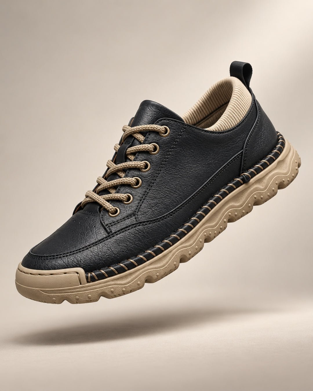 ARDELIO - Cordano Low | Casual Leather Sneaker - ARD-COR-NOI-7