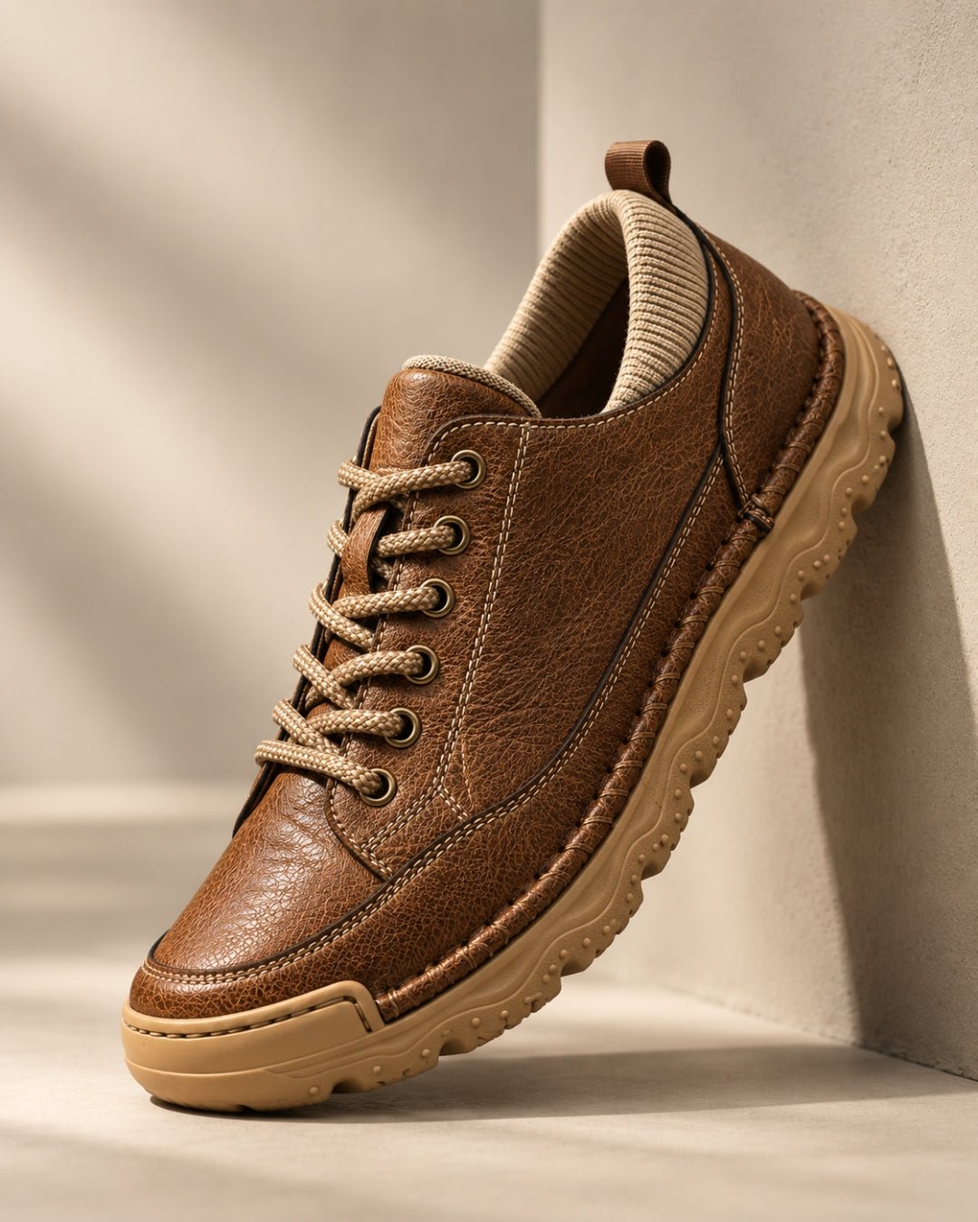 ARDELIO - Cordano Low | Casual Leather Sneaker - ARD-COR-SAD-7