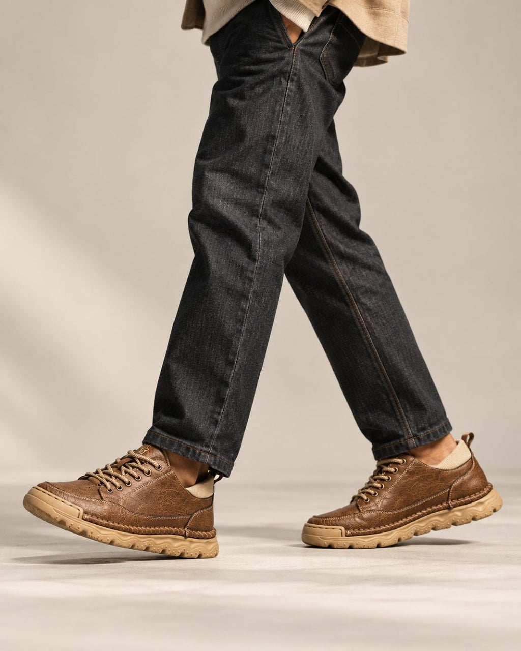 ARDELIO - Cordano Low | Casual Leather Sneaker - ARD-COR-SAD-7