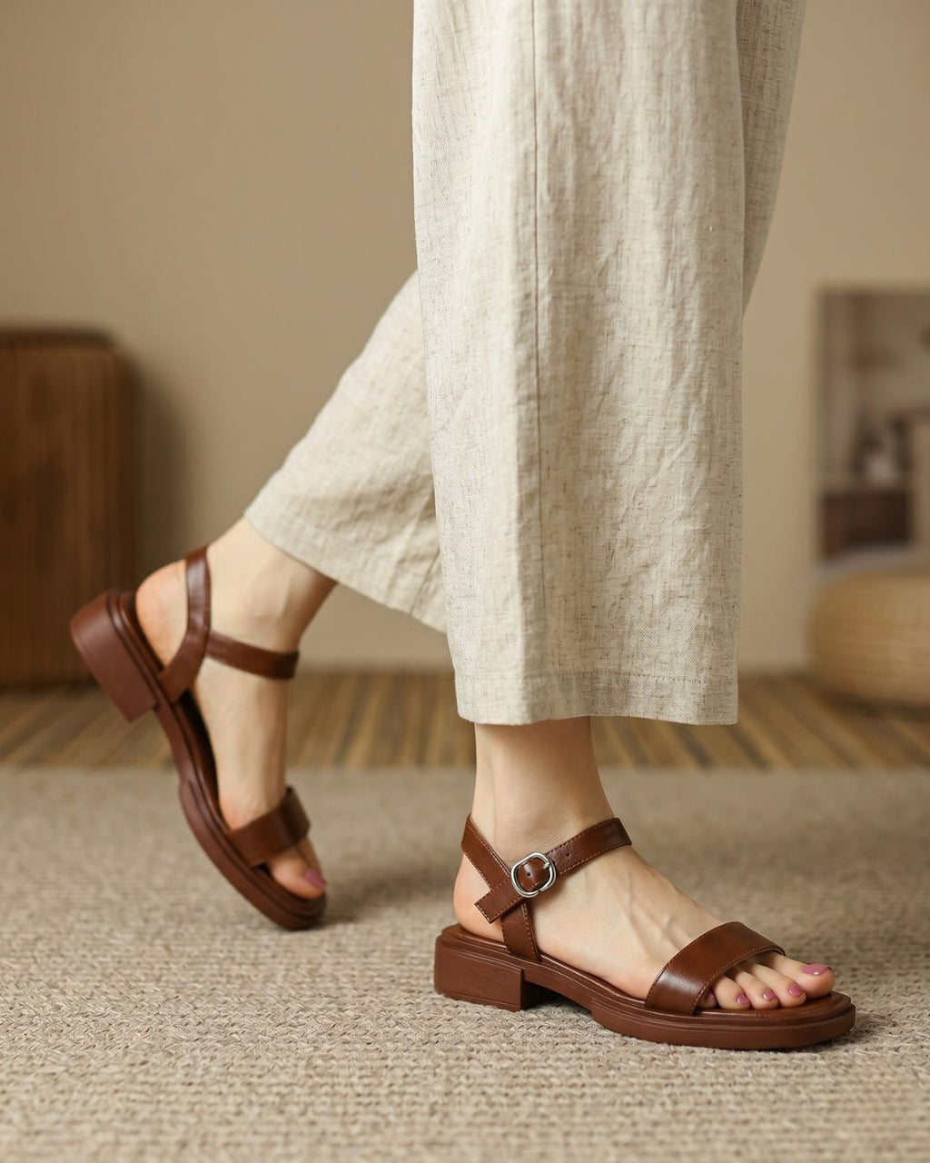 ARDELIO - Delphine Line | Italian Leather Sandal - ARD-DEL-LINE-CN-5