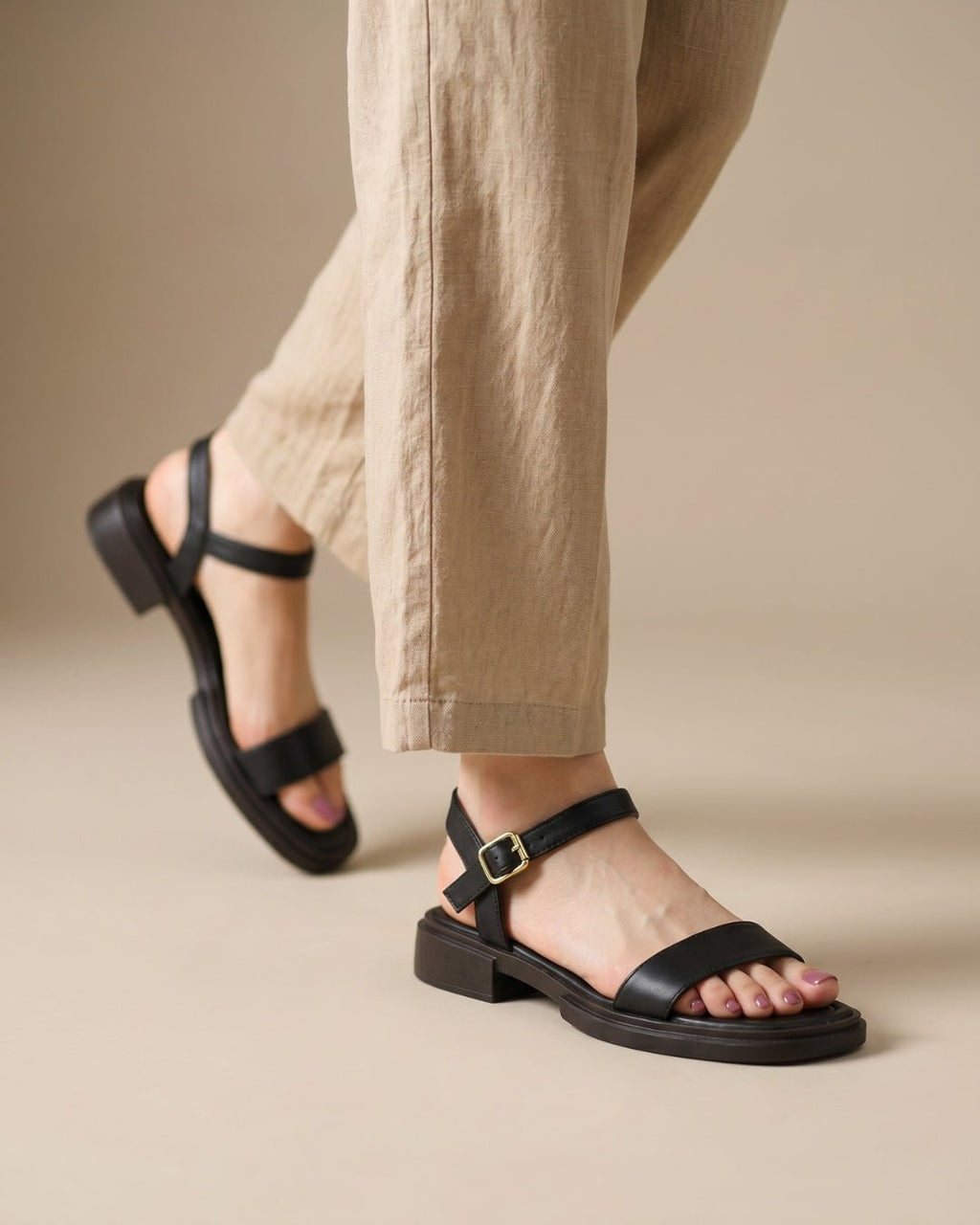 ARDELIO - Delphine Line | Italian Leather Sandal - ARD-DEL-LINE-ON-5