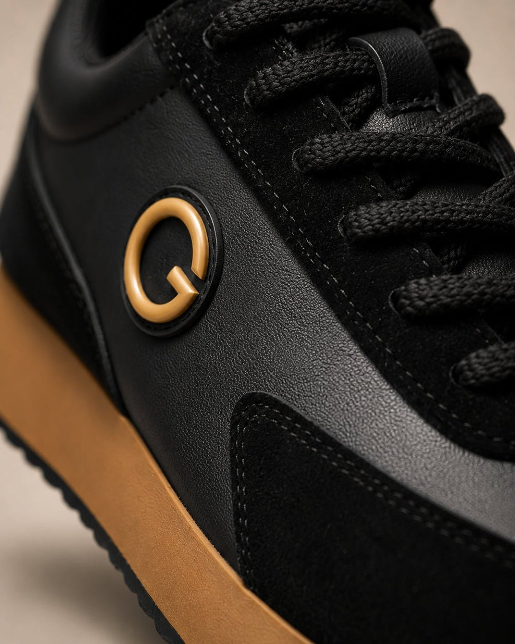 ARDELIO - Hudson Runner | Retro Leather Sneaker - ARD-HUD-MB-7