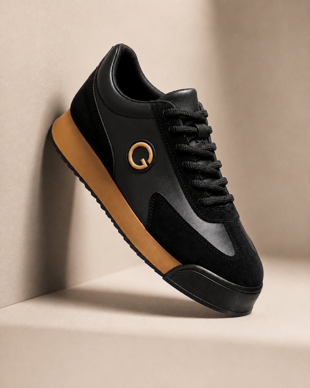 ARDELIO - Hudson Runner | Retro Leather Sneaker - ARD-HUD-MB-7