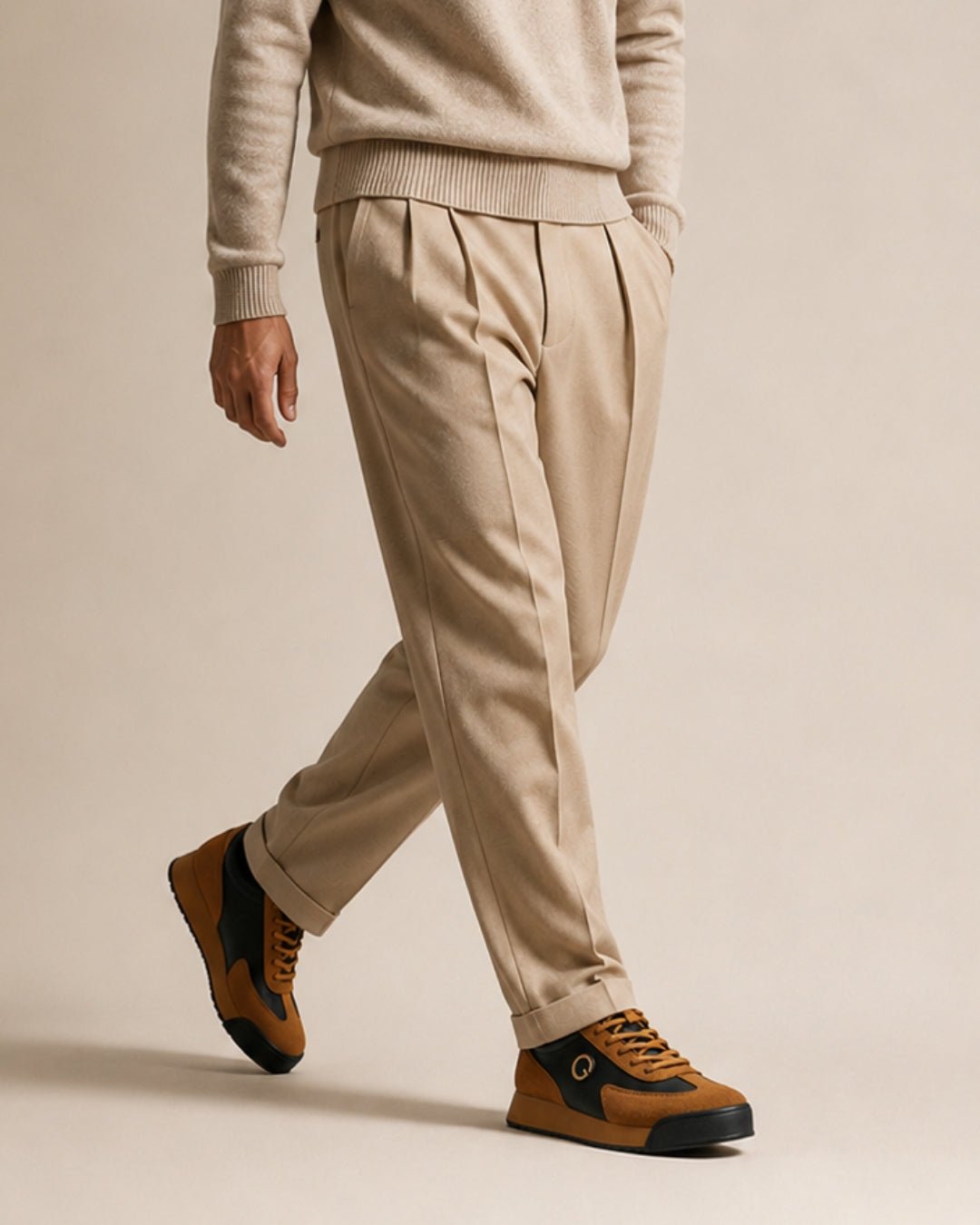 ARDELIO - Hudson Runner | Retro Leather Sneaker - ARD-HUD-ST-7