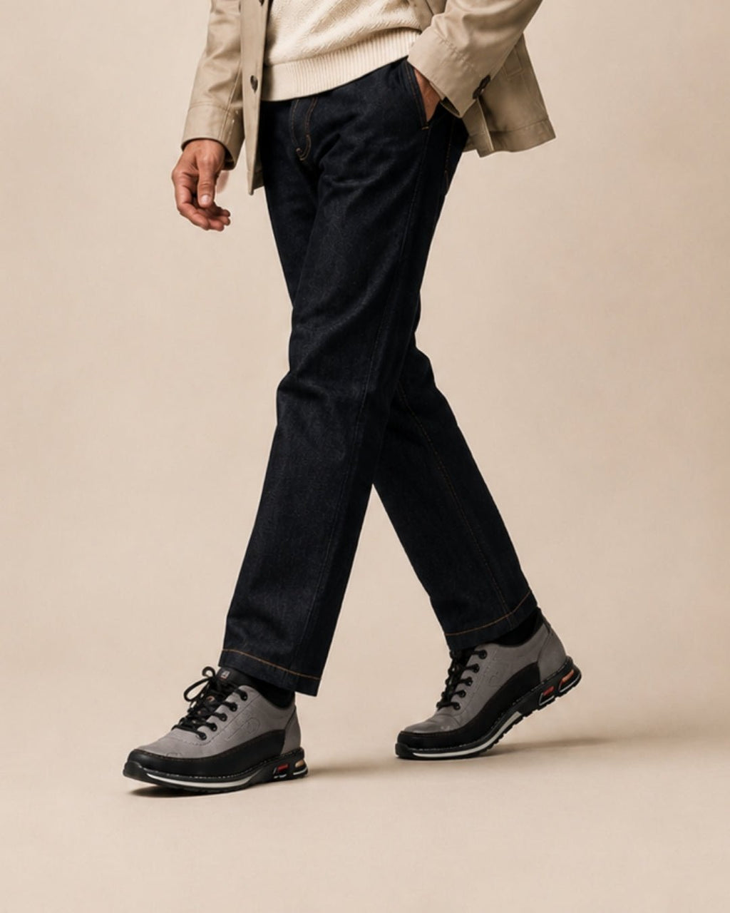ARDELIO - Kensington Business | Casual Leather Sneaker - ARD-KEN-SG-7
