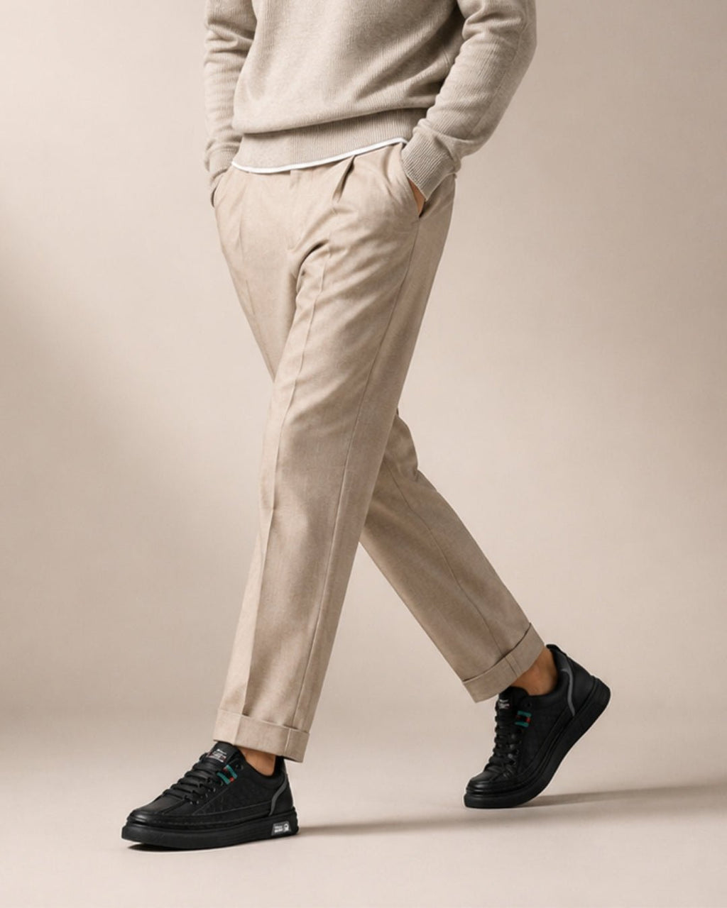ARDELIO - Kensington Court | Leather Court Sneaker - ARD-KENC-OB-7