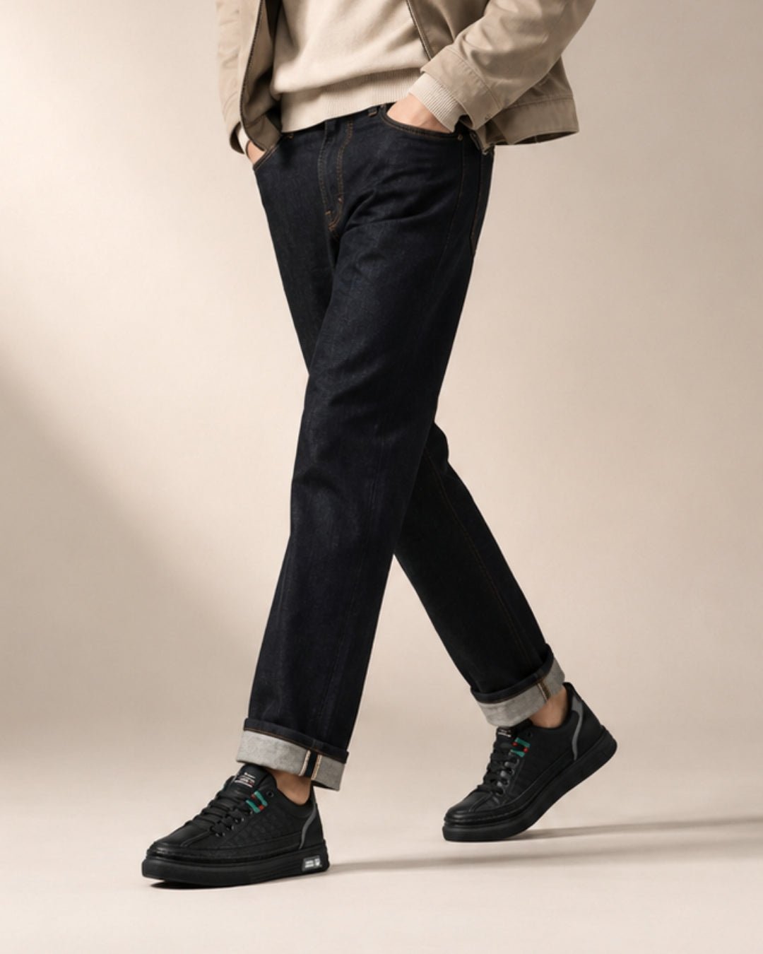 ARDELIO - Kensington Court | Leather Court Sneaker - ARD-KENC-OB-7