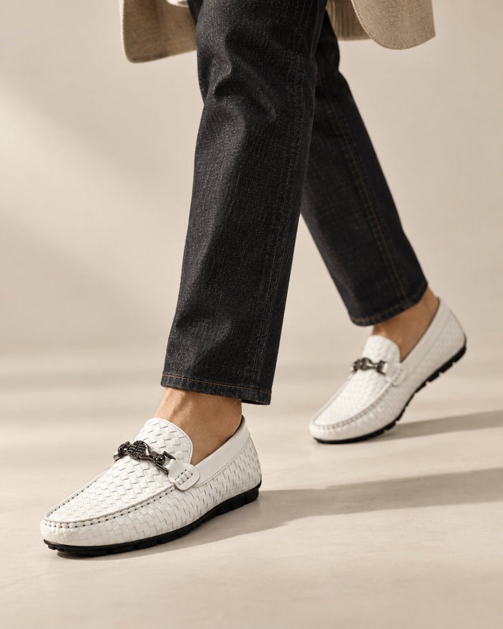 ARDELIO - Lazaro Loafer | Woven Leather Loafer - ARD-LAZ-PRL-7