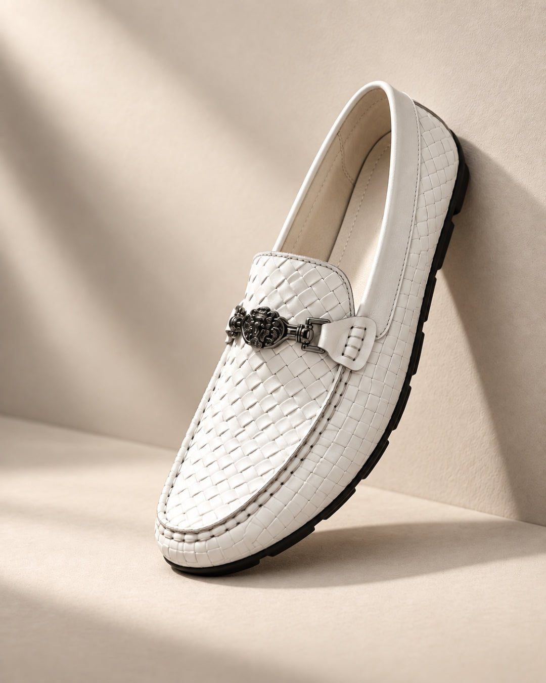 ARDELIO - Lazaro Loafer | Woven Leather Loafer - ARD-LAZ-PRL-7