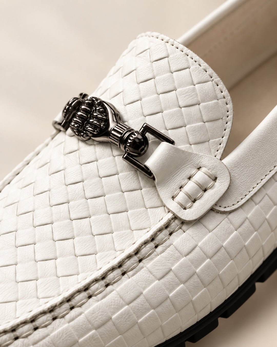 ARDELIO - Lazaro Loafer | Woven Leather Loafer - ARD-LAZ-PRL-7
