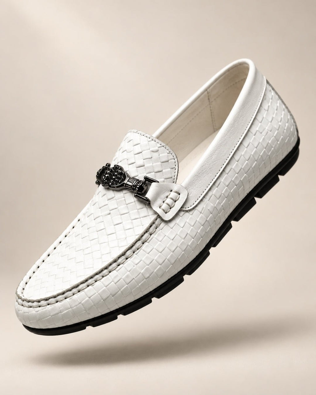 ARDELIO - Lazaro Loafer | Woven Leather Loafer - ARD-LAZ-PRL-7