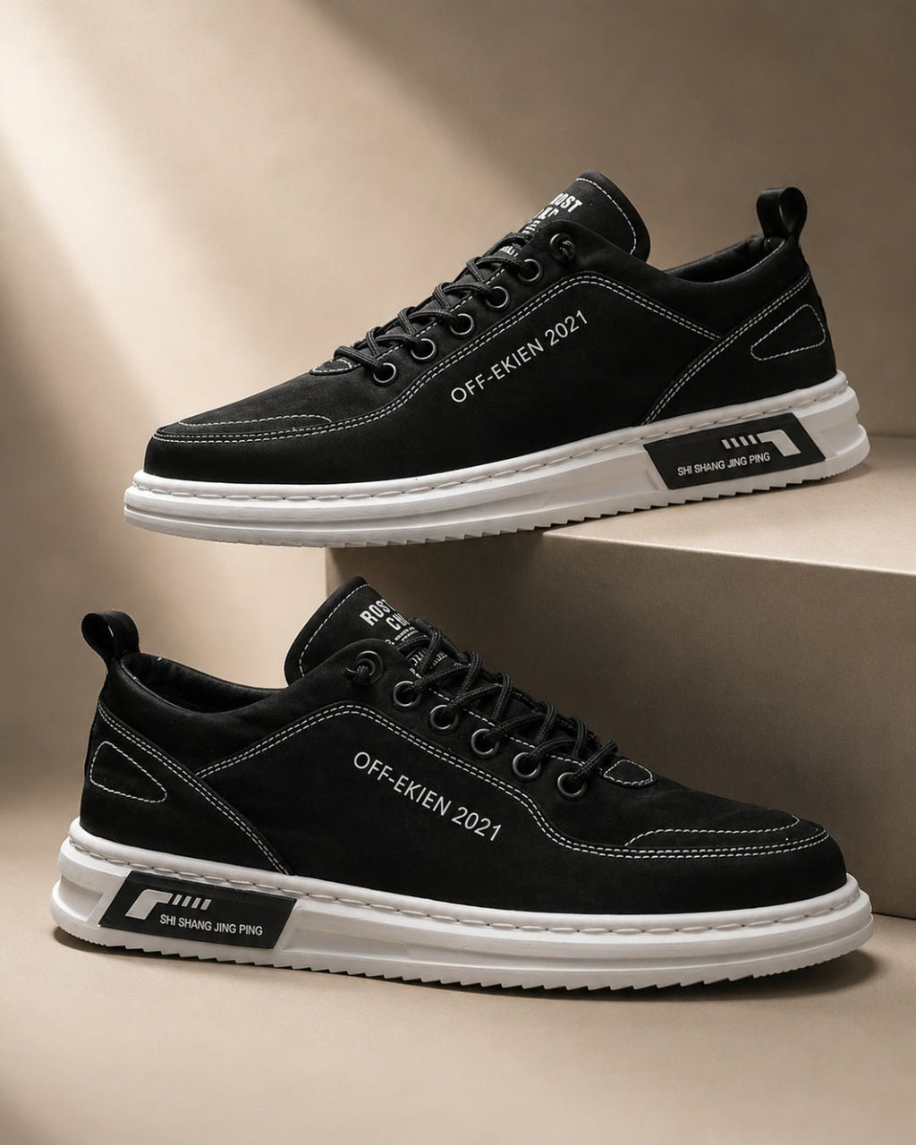 ARDELIO - Leviero Low | Italian Canvas Sneaker - ARD-LVR-LOW-NRE-7