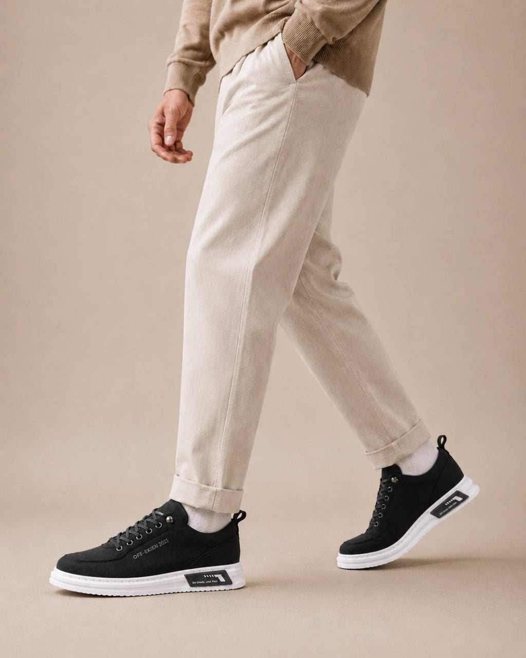 ARDELIO - Leviero Low | Italian Canvas Sneaker - ARD-LVR-LOW-NRE-7
