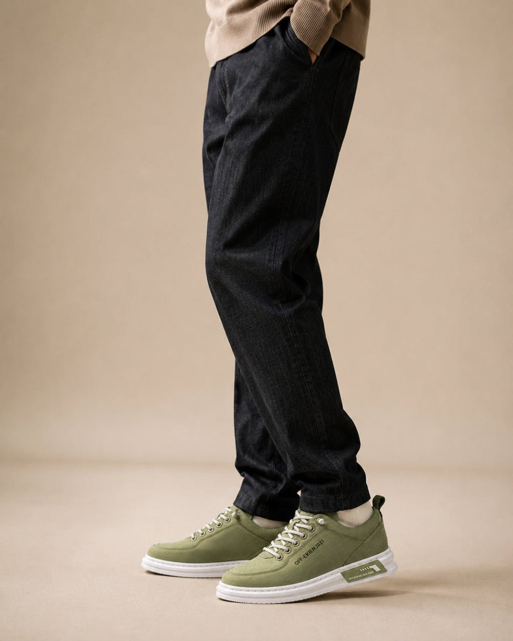 ARDELIO - Leviero Low | Italian Canvas Sneaker - ARD-LVR-LOW-OLM-7