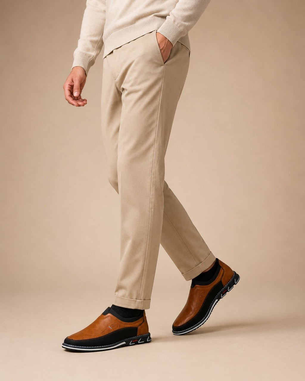 ARDELIO - Lorenzo Slip-On | Minimalist Leather Slip-On - ARD-LSP-CA-7