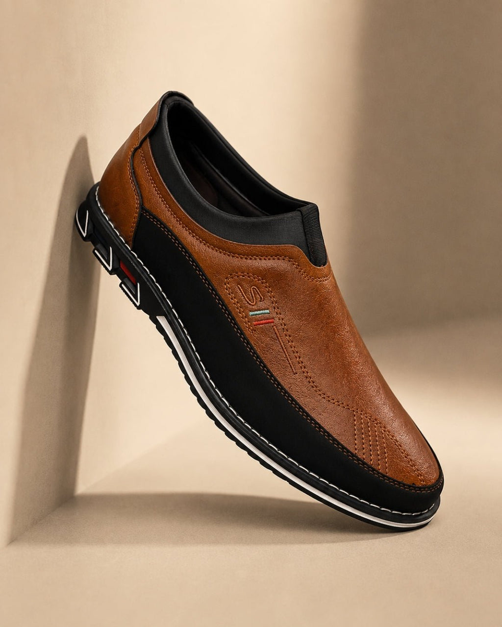 ARDELIO - Lorenzo Slip-On | Minimalist Leather Slip-On - ARD-LSP-CA-7