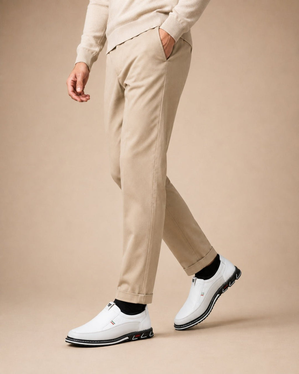 ARDELIO - Lorenzo Slip-On | Minimalist Leather Slip-On - ARD-LSP-IV-7