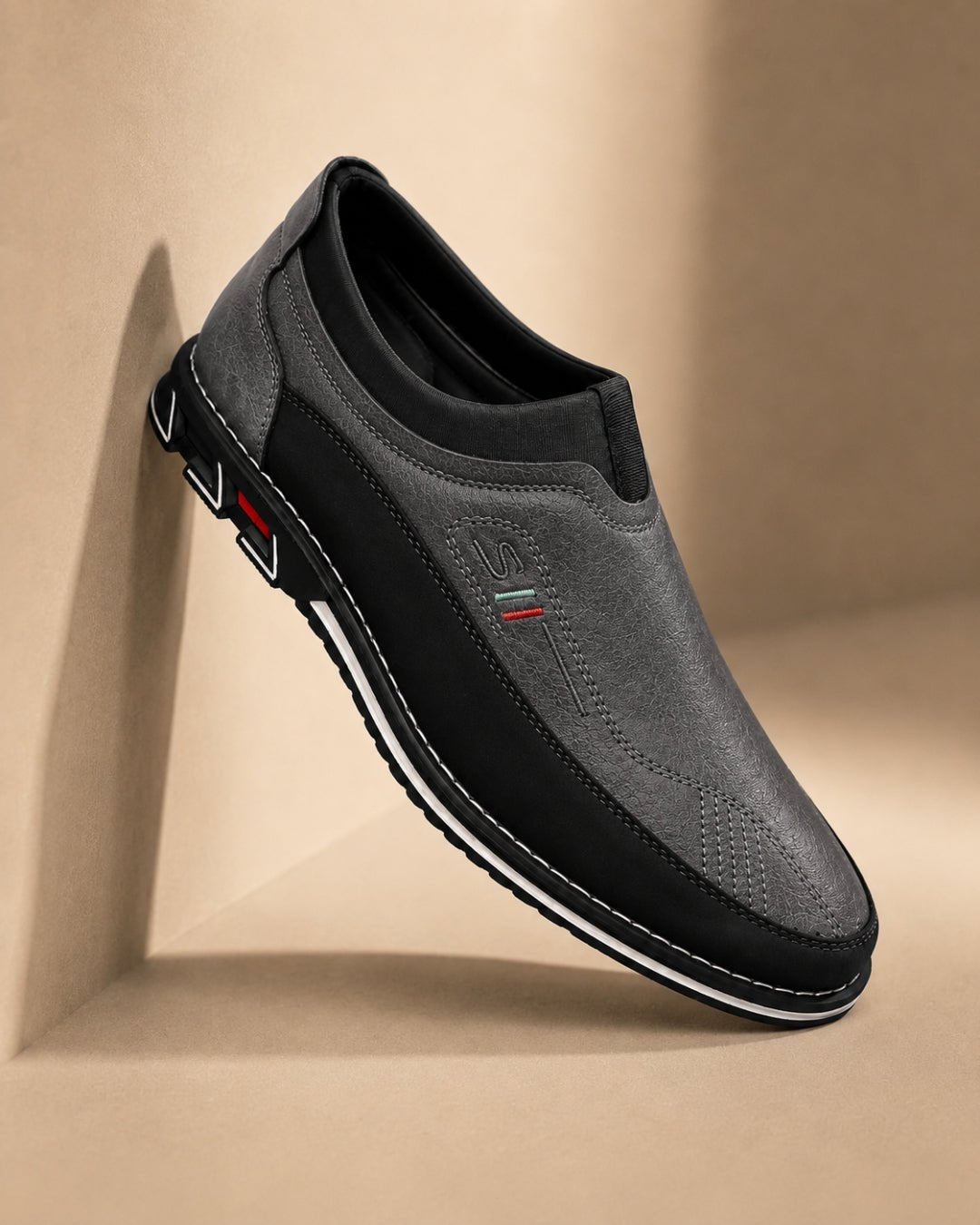 ARDELIO - Lorenzo Slip-On | Minimalist Leather Slip-On - ARD-LSP-SL-7
