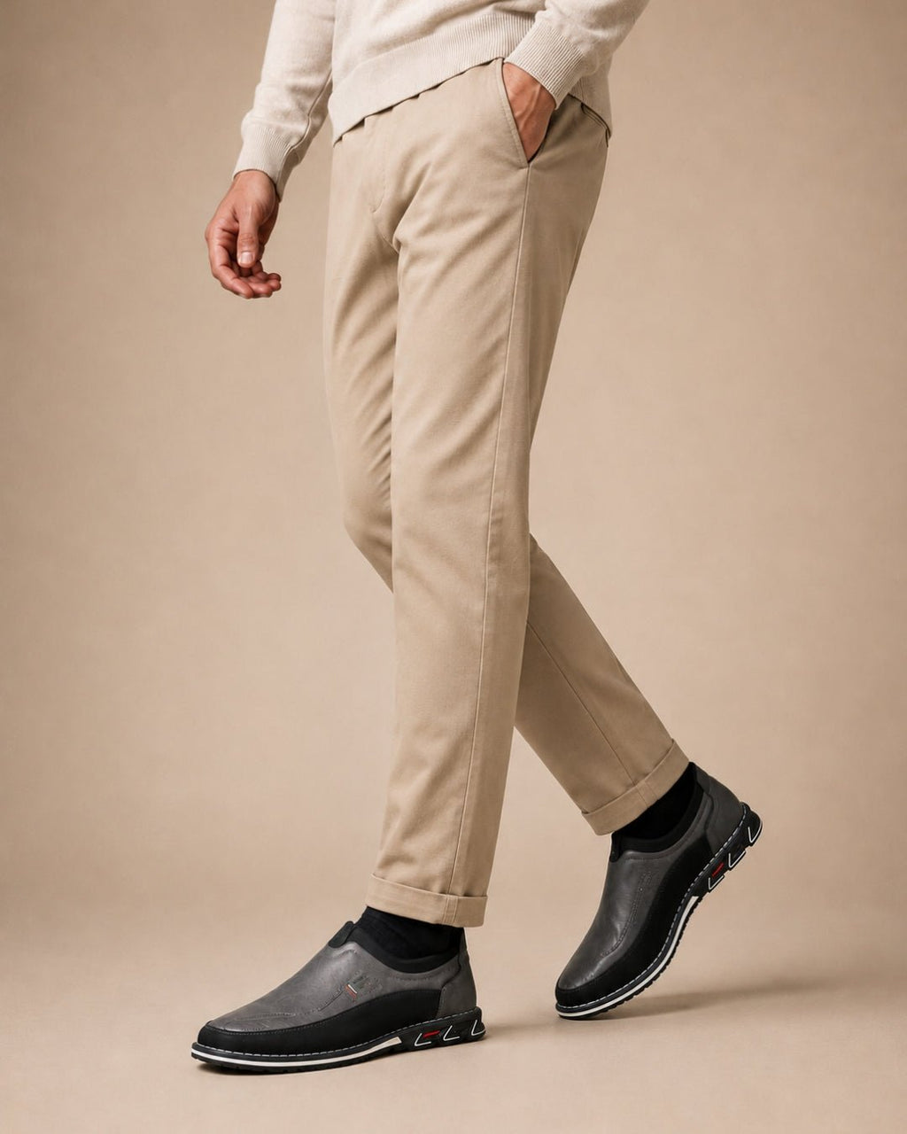 ARDELIO - Lorenzo Slip-On | Minimalist Leather Slip-On - ARD-LSP-SL-7