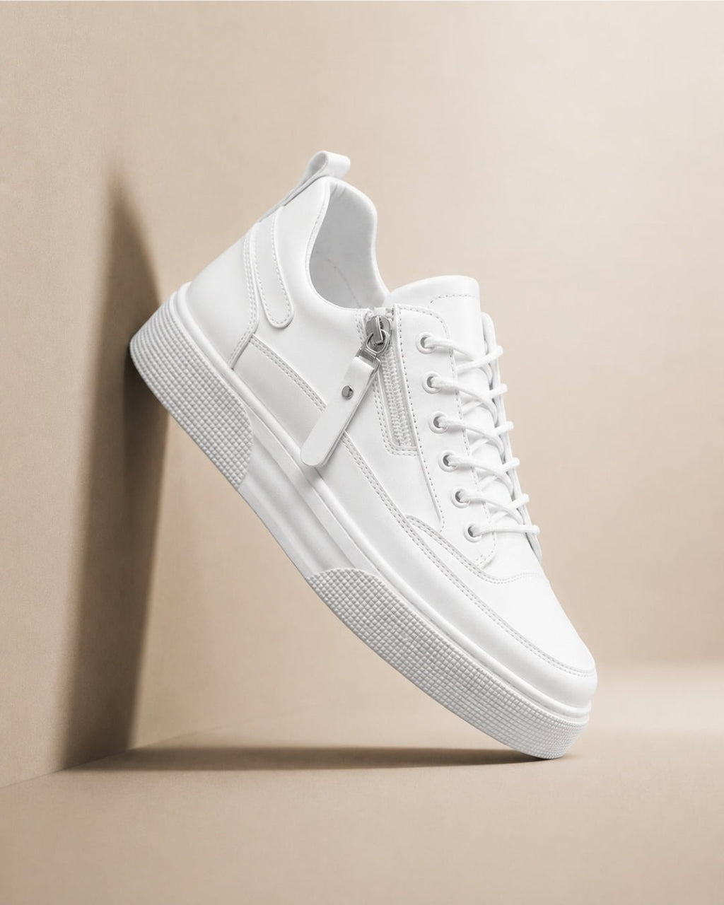 ARDELIO - Lorenzo Zip | Minimalist Leather Sneaker - ARD-LOR-AW-7