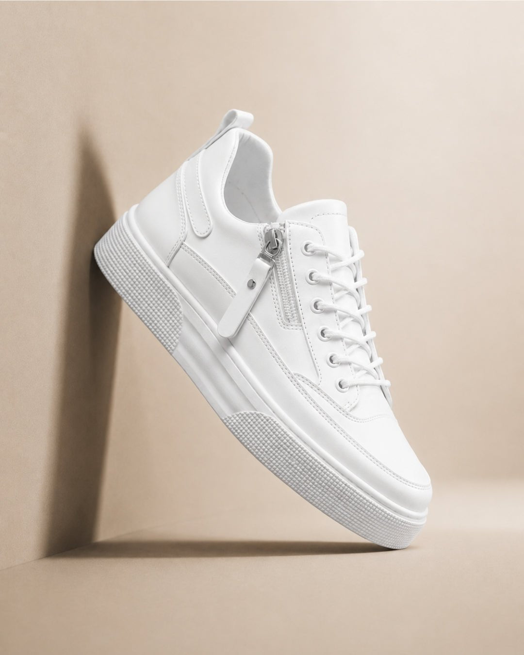 ARDELIO - Lorenzo Zip | Minimalist Leather Sneaker - ARD-LOR-AW-7
