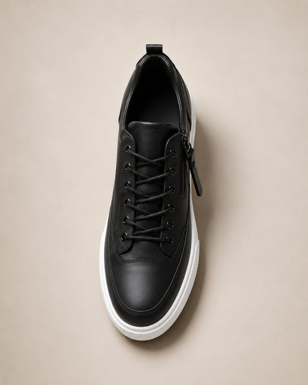 ARDELIO - Lorenzo Zip | Minimalist Leather Sneaker - ARD-LOR-OB-7