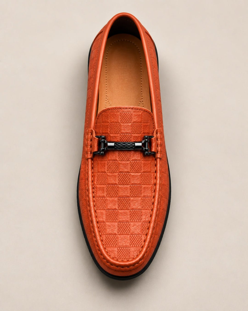 ARDELIO - Lucano Loafer | Textured Leather Loafer - ARD-LUC-BUR-7