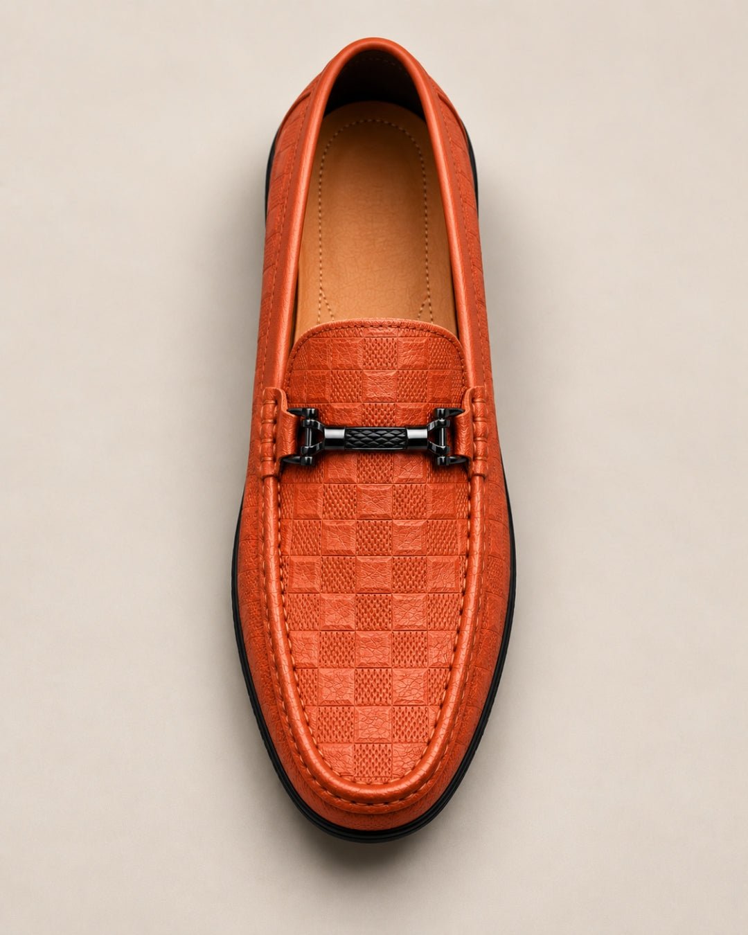 ARDELIO - Lucano Loafer | Textured Leather Loafer - ARD-LUC-BUR-7