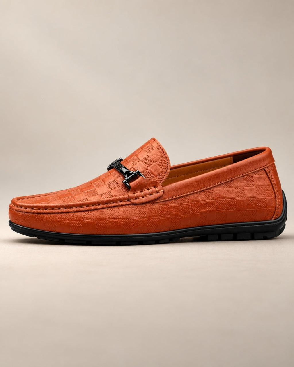 ARDELIO - Lucano Loafer | Textured Leather Loafer - ARD-LUC-BUR-7