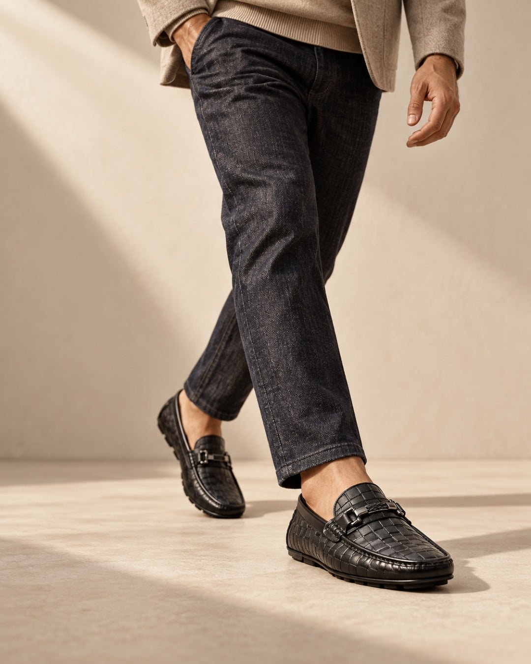 ARDELIO - Lucano Loafer | Textured Leather Loafer - ARD-LUC-MID-7