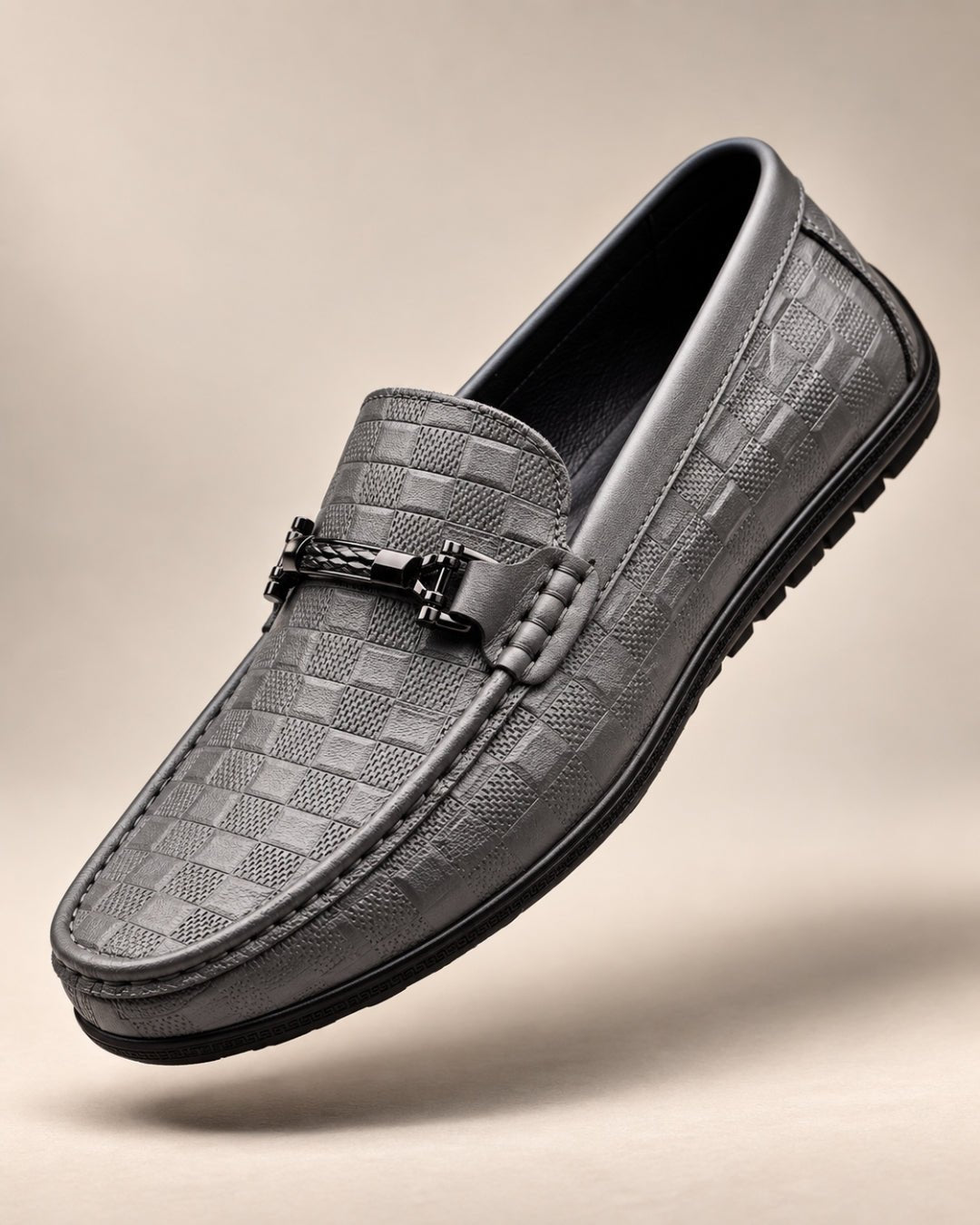 ARDELIO - Lucano Loafer | Textured Leather Loafer - ARD-LUC-PEW-7