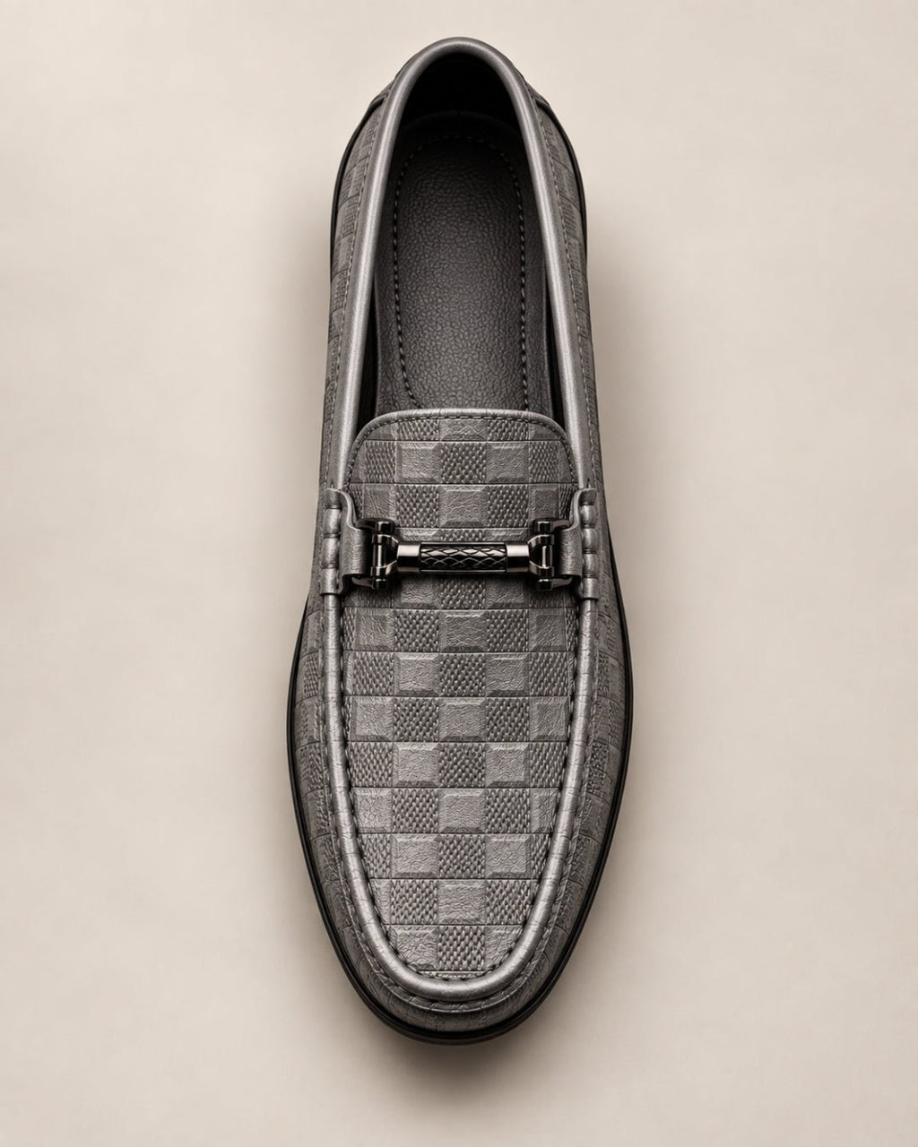 ARDELIO - Lucano Loafer | Textured Leather Loafer - ARD-LUC-PEW-7