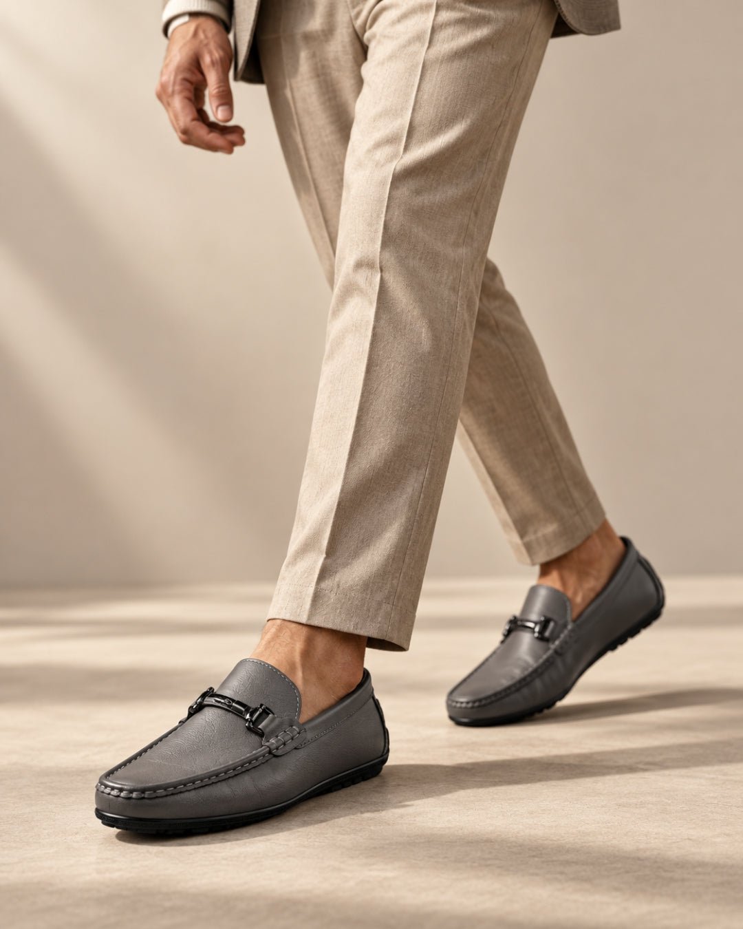 ARDELIO - Matera Loafer | Minimalist Leather Loafer - ARD-MAT-PEW-7