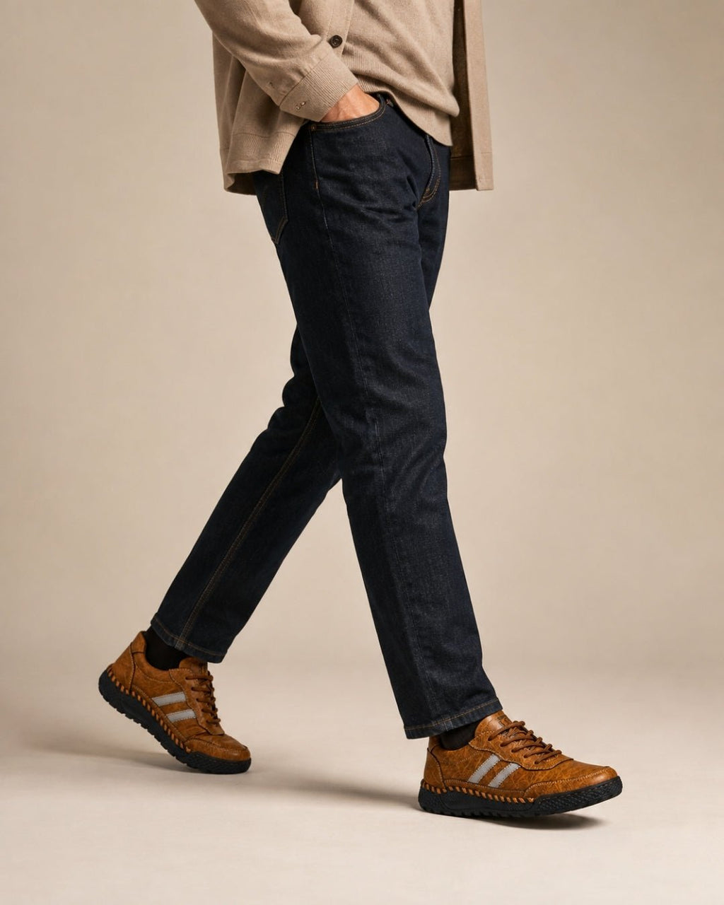ARDELIO - Mavero Low | Minimalist Leather Sneaker - ARD-MAV-SAD-7